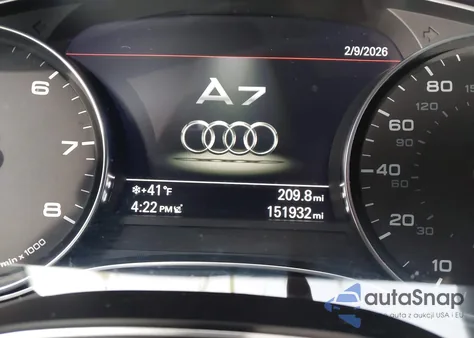 2013 Audi A7 3.0T Premium z USA, uszkodzony, nr VIN WAUYGAFC2DN085872